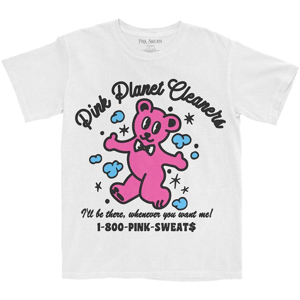 Pink Sweats - Pink Cleaners Tshirt Homme - Blanc